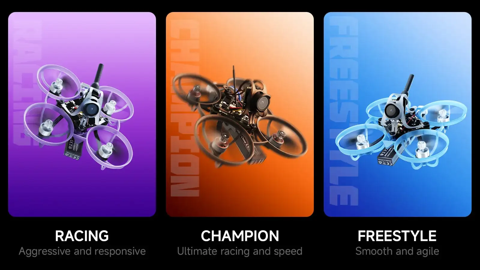 Air65 II Drone de Course 1S Ultraléger - Freestyle/Champion/Racing