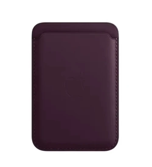 Magnetic Leather Wallet Case with Card Holder