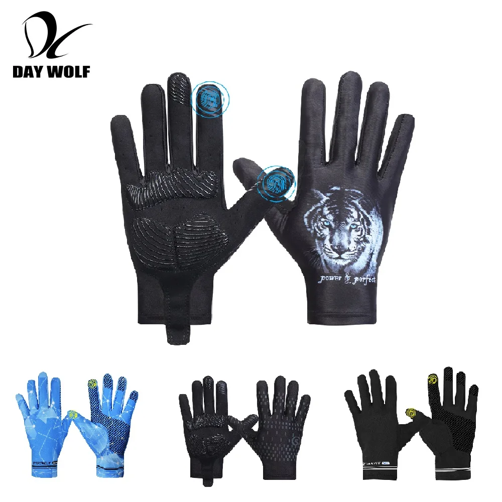 

DAY WOLF Outdoor Camping Summer Cool Gloves Sunscreen Touch Screen Fishing Sports Bicycle Men and Women Climbing