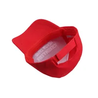 Новый стиль, бейсболка Makes America Great Again, однотонная вышитая солнцезащитная кепка и солнцезащитная кепка оптом — изображение 4