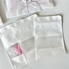 Korean Ins White Kraft Paper Card Storage Ziplock Bag Kpop Star 3-inch Sell Card DIY Packing Pocket Y2K Bow Wing Sealing Sticker 3