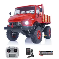LESU 1/10 RC Metal Crawler 4*4 Off-Road Vehicles for U406 Radio Control Cars Painted Assembled Light Sound Model Toy THZH1443 1