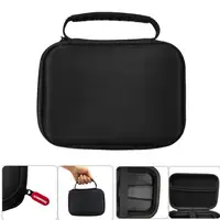 For ANBERNIC RG406V Carrying Case Shockproof Portable Organizer Bag Anti-scratch Handheld Game Console Case w/ Mesh Bag