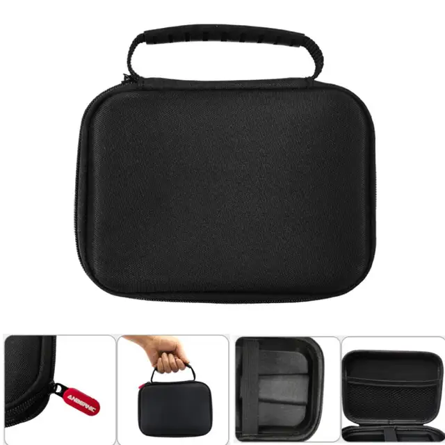For ANBERNIC RG406V Carrying Case Shockproof Portable Organizer Bag Anti-scratch Handheld Game Console Case w/ Mesh Bag