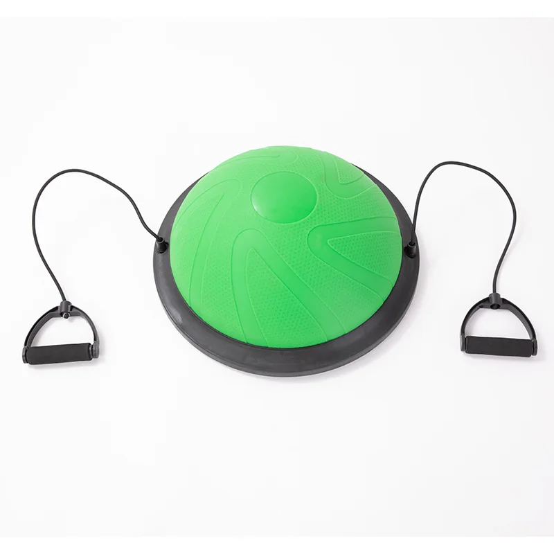 SELFREE-Semicircle Balance Ball for Home Yoga Wave Speed Ball Gym Sports Training Pilates Pull Rope