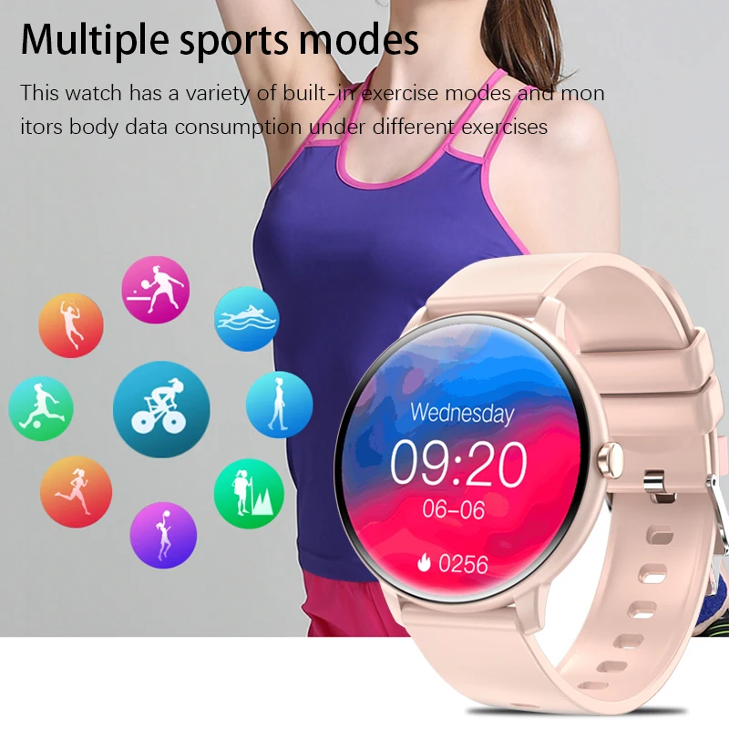2024 AMOLED 360*360 HD ũ AI  ýƮ,   ȭ Ʈġ, ȵ̵ IOS Ʈ ġ , 1.39 ġ, ǰ
