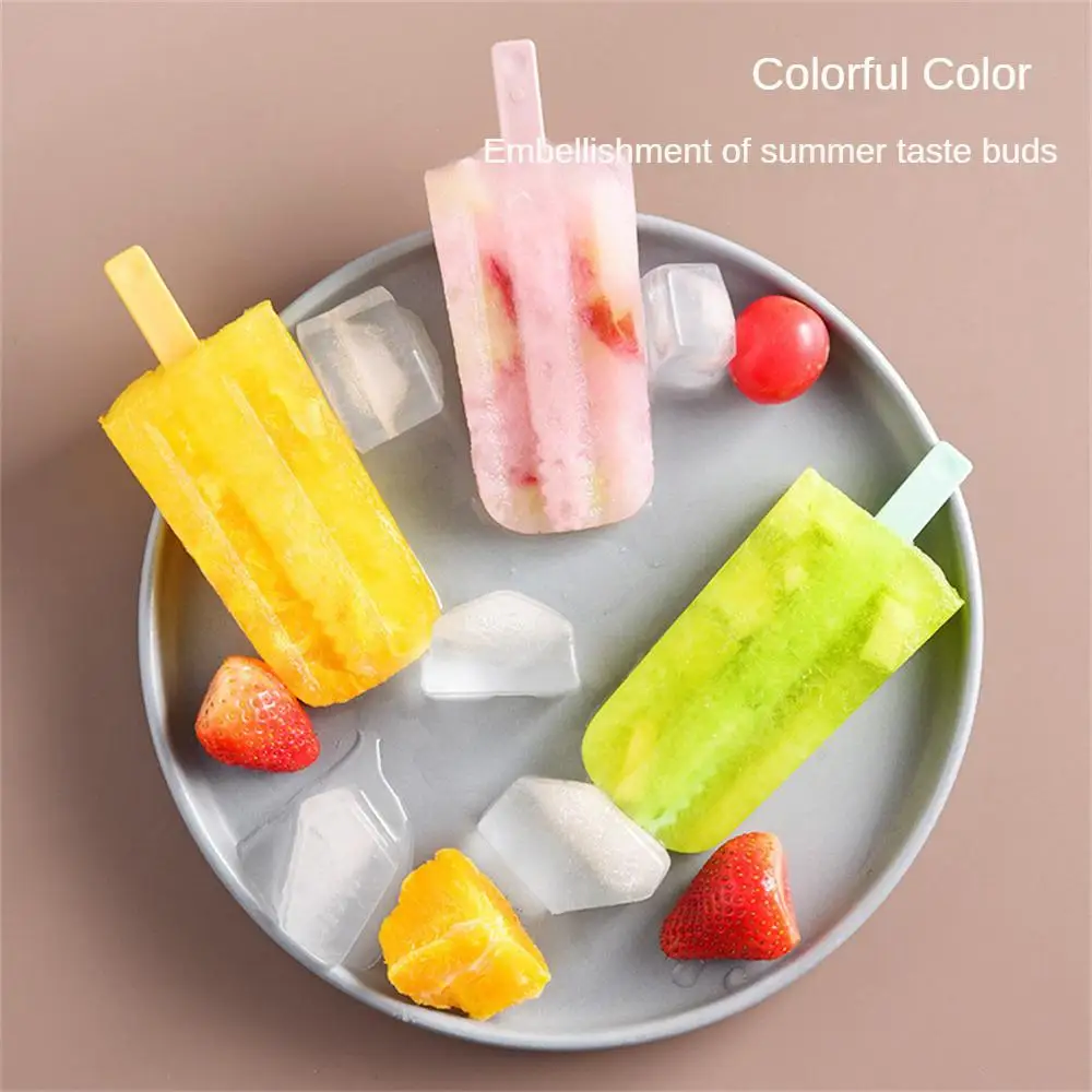 1pc Plastic Popsicle Mold, Minimalist Clear Ice Pop Mold For