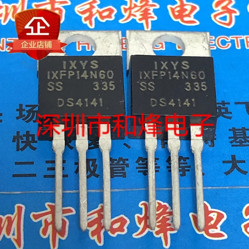 

30pcs original new IXFP14N60 TO-220 600V 14A