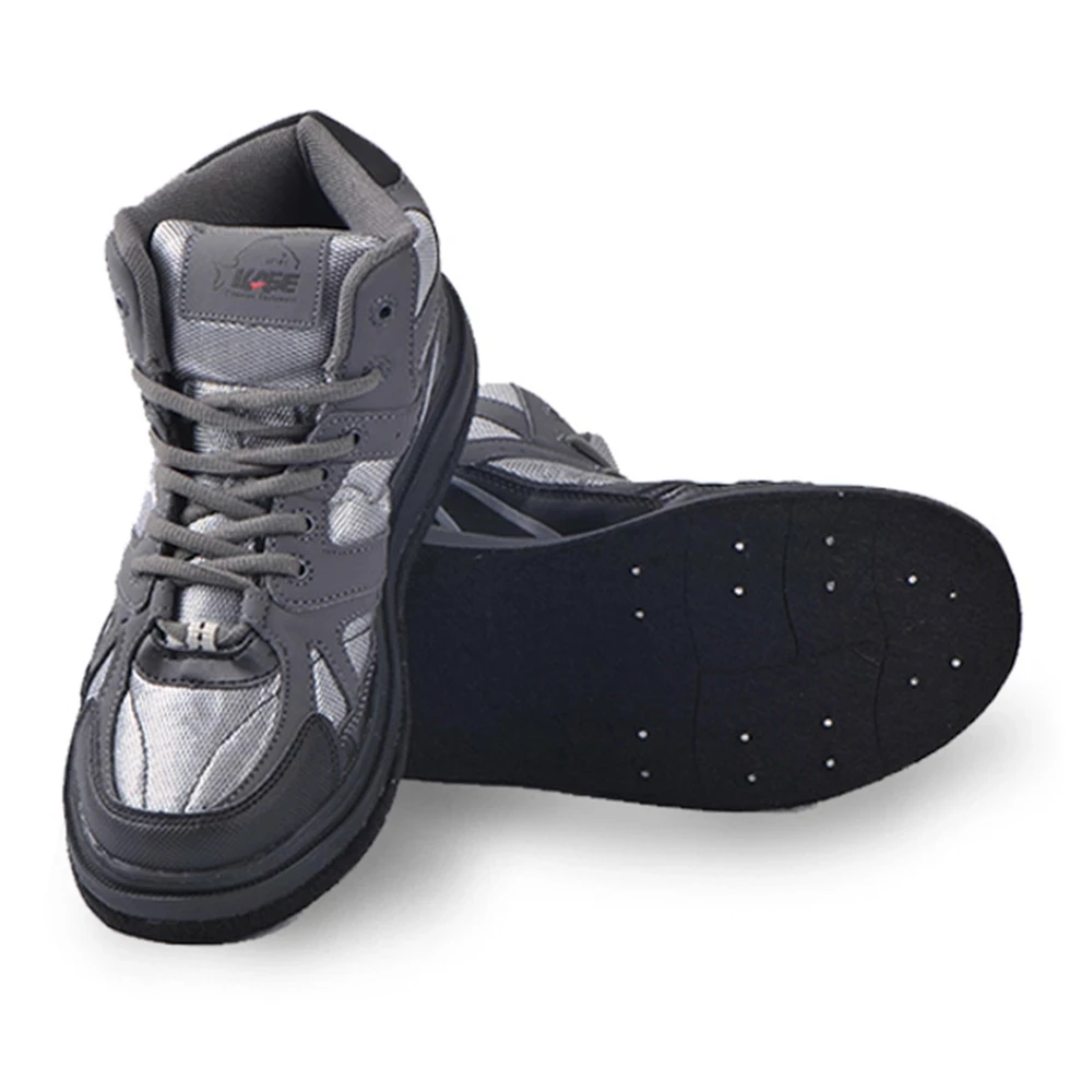 Fly Fishing Shoes New Upstream Boots Felt Sole With Nails Professional Waders Climbing Hiking Farm Skid-proof Sneakers Boot