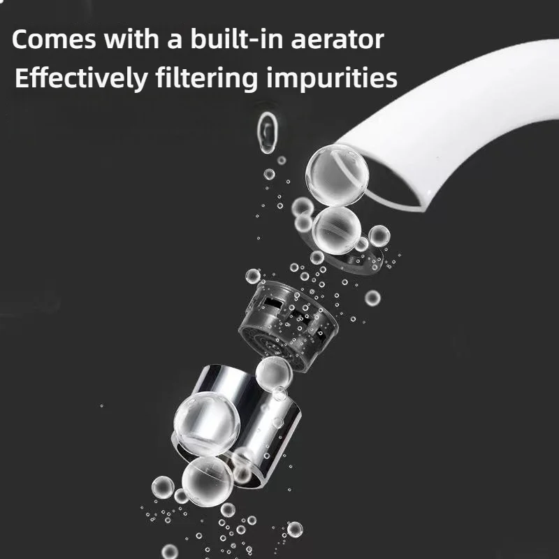 Plastic Faucet for Household Kitchen Sink Single Hole Anti-splash Universal Courtyard Kitchen Bathroom Basin Faucet KitchenCrane