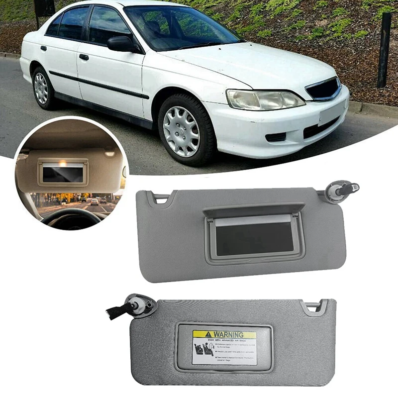 

Солнцезащитный козырек 83280-TA5-A51ZA 83230-TC0-T91ZA для автомобиля, солнцезащитный козырек с зеркалом для Honda Accord 2008-2013, Солнцезащитная панель, 1 пара