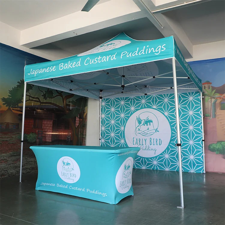 10X10ft 3X3m Roof Backwall Printed Canopy Tent For Promotion Display Exhibition sunshade tent