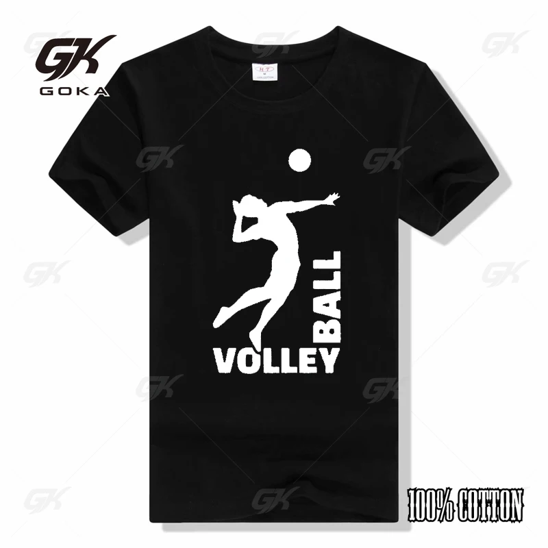 Fashion Print T-Shir Evolution Volleyballer Ball Player Casual Tops Tees Casual Wear Short sleeved Round neckTee