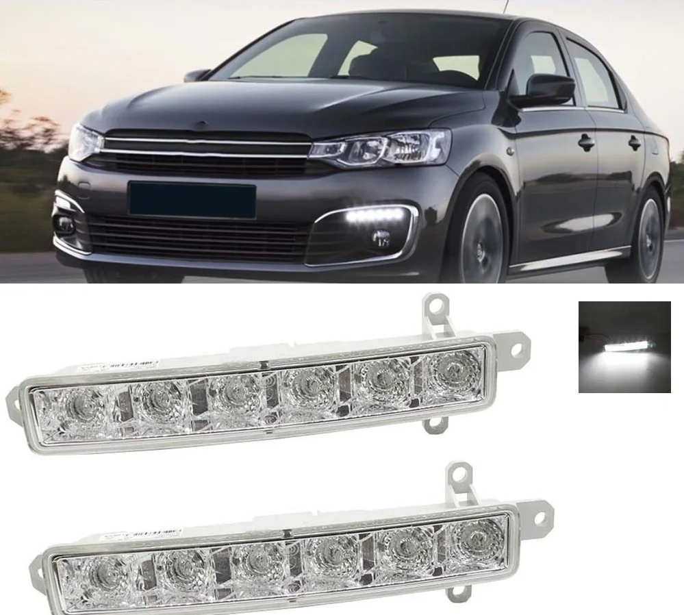 

Car Brand New Genuine Daytime Running Light For Citroen C1 2005-2020 C3 MK2 2009-2016 Berlingo B9 2008-2020 C-Elysee 2016-2020