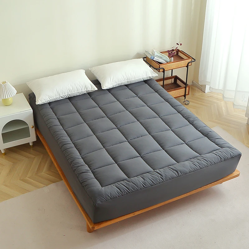 Easyum Twin Full Queen King 100% polyester memory foam Bedspread single Bed cover quilted Mattress Topper