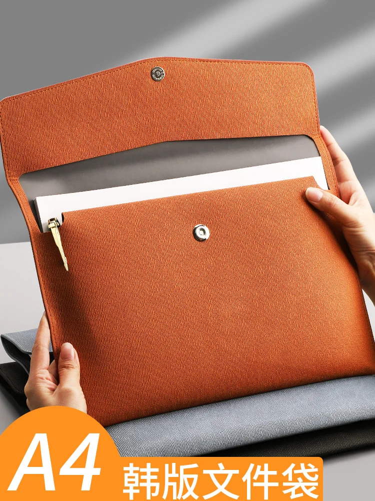 

New Arrival A4 creative office documents filing bag holder organizer ipad laptop bag holder protector business conference folder