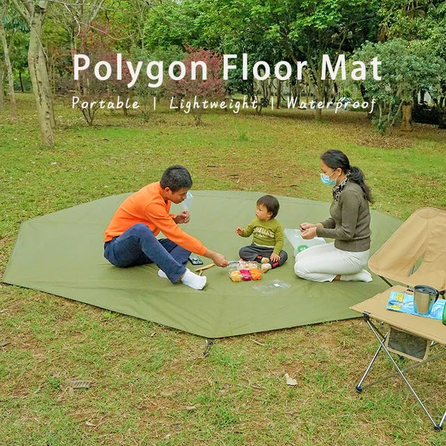 Octagonal Waterproof Tent Groundsheet 4