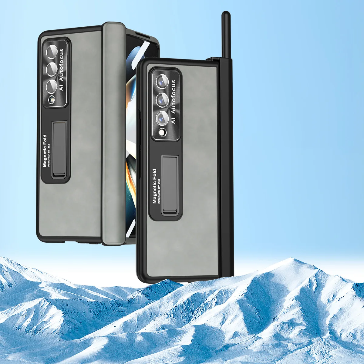 

Полноразмерная стеклянная пленка S со слотом для ручки, защитный чехол для Samsung Galaxy Z, Складывающийся 4 фотоэлемента, Складывающийся 3 фотоэлемента, ударопрочный чехол Zfold4