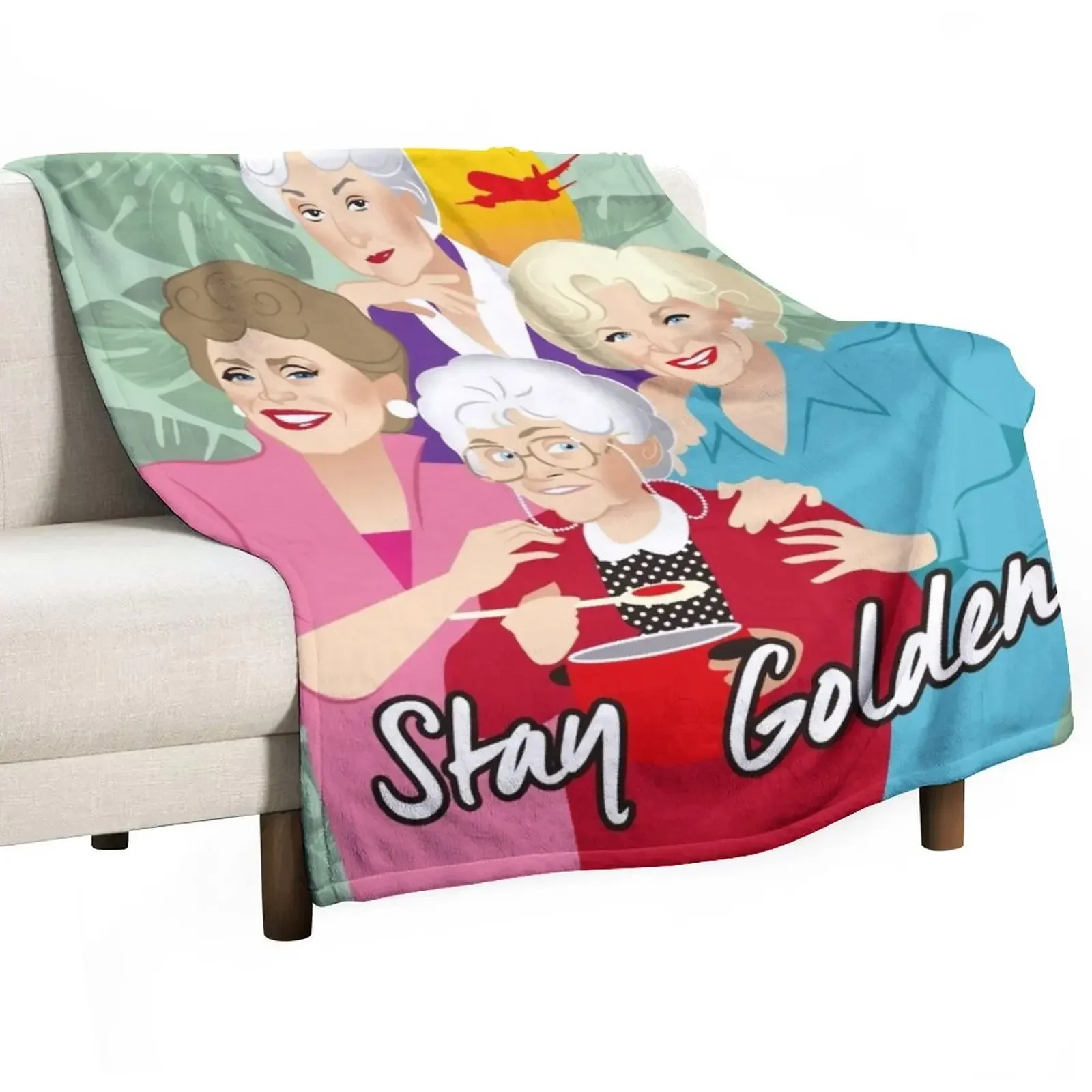 

Мягкие мягкие покрывала для кровати Stay Golden