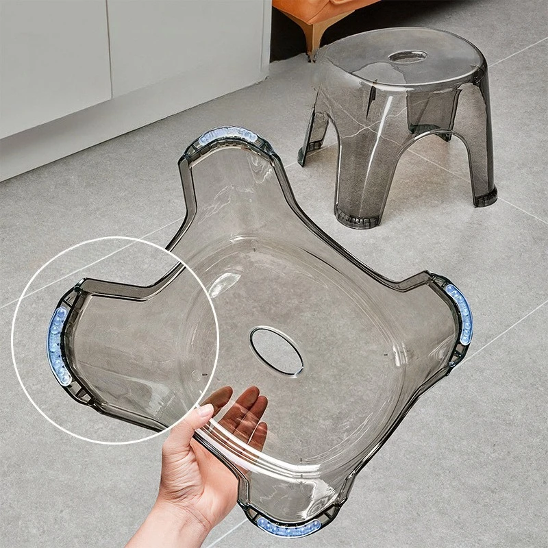 Thickened Stool Household Low Tabouret Living Room Coffee Ottoman Bench Seat Small Chair Muebles Multifuncionales