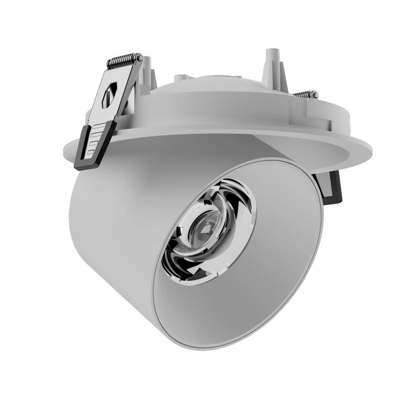 7W-12W 풀 스펙 LED 스포트라이트 355 ° 부드러운 회전 다용도 마운트 조광 가능 및 조광 불가능 옵션 실내 램프