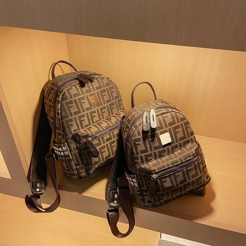 Luxury Rapid rise Brand Designer Retro Backpack Book Bag Women Max 76% OFF 2022 Letter