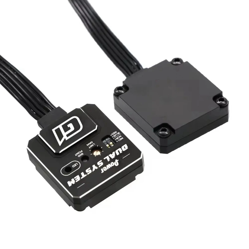G1 RC Car Gyro Dual System Racing Gyroscope CNC Metal Case For RC Car Parts DIY Assembly Upgrading