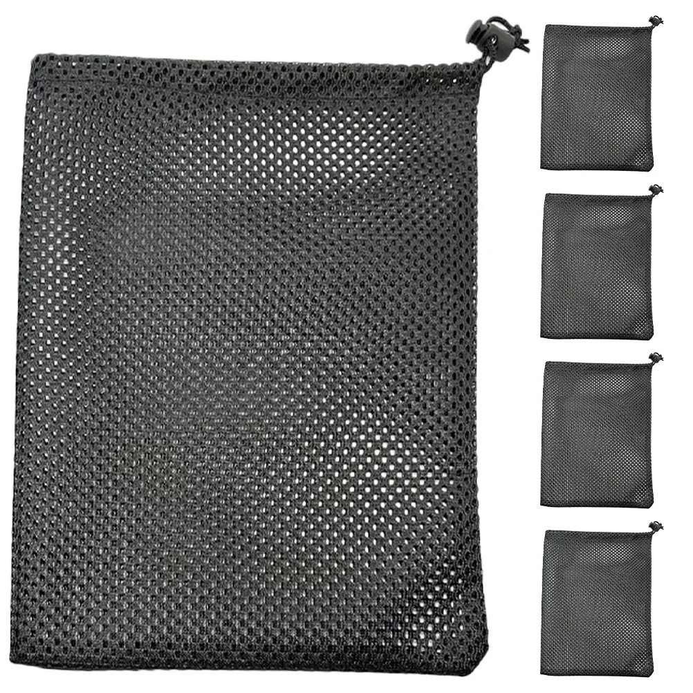 

5 Pcs Golf Ball Pouch Storage Bags for Travel Mesh Toy Polyester Gym Shower Toys
