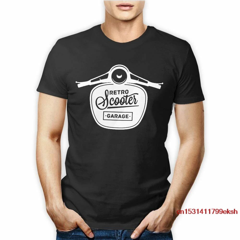 T-Shirt Maglietta Maglietta Vespa Piaggio Vintage Retro Scooter 50 Uomo Donna