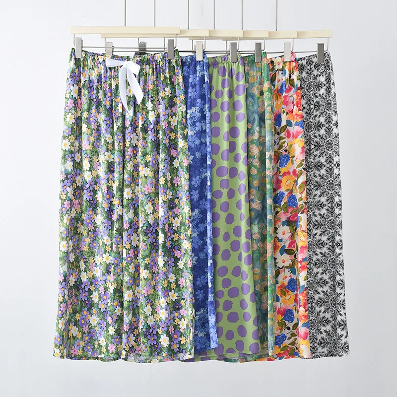 Хлопковые Шелковые летние женские