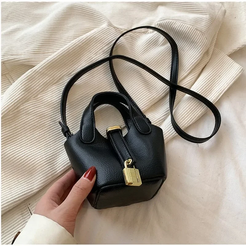 2024 Fashion Mini Children Crossbody Bag Bucket Newest Handbag Girls Cheap High Quality Outing Messenger Bags - 2