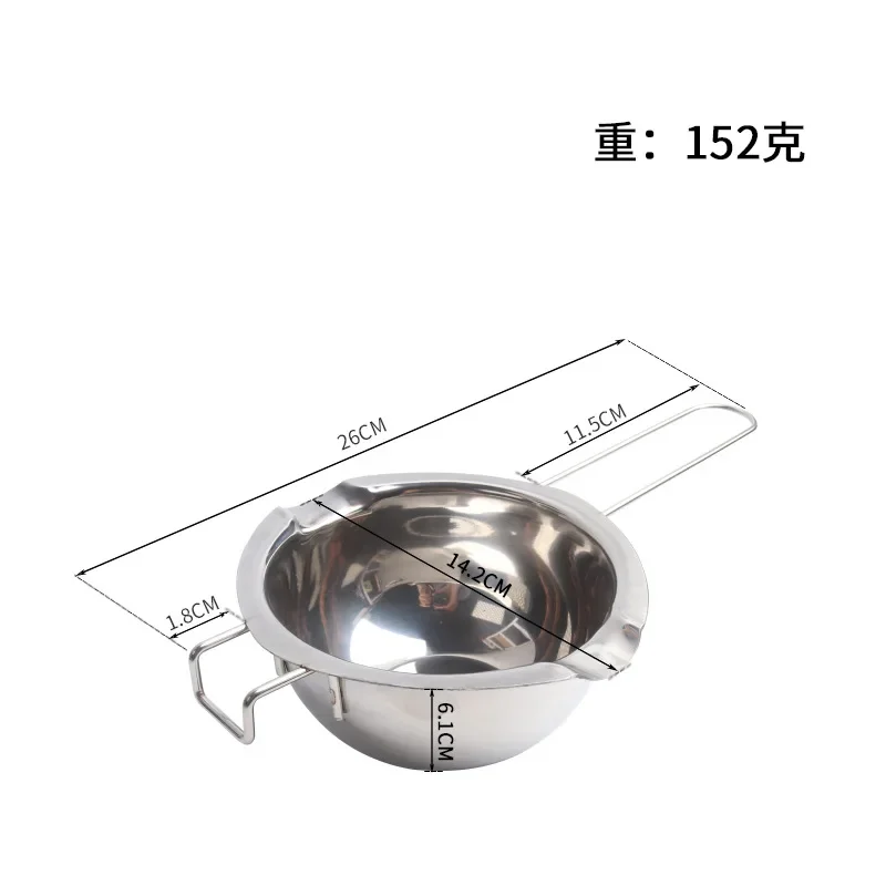 Stainless Steel Water Bath Pot of Chocolate Melting Heating melting Pot Bowl Baking Container Kitchen tool