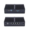 QOTOM Mini PC Router Q300G4 Core i3-5005U i5-5200U AES-NI Firewall Fanless 7x24- 4x I211/I210 LAN PF/Ubuntu/WIN10 1