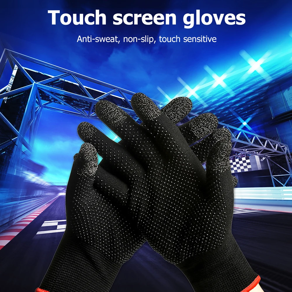 

Sleeve Non-Scratch Hand Cover Game Controller Gaming Finger Gloves Fingertip Gloves Gaming Thumb Sleeve Game Finger Cover