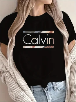 Women's Vibrant Calvin Graphic Tee 1