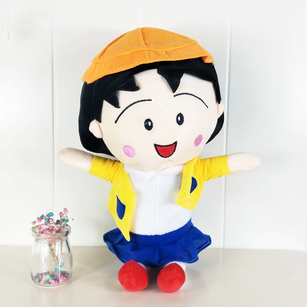 

Cartoon Cherry Doll With Hat Children Stuffed Plush Toy Birthday Gift