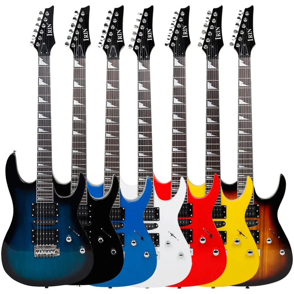 

6 Strings 24 Frets Electric Guitar Maple Body Electric Guitar Guitarra With Bag Capo Necessary Guitar Parts & Accessories
