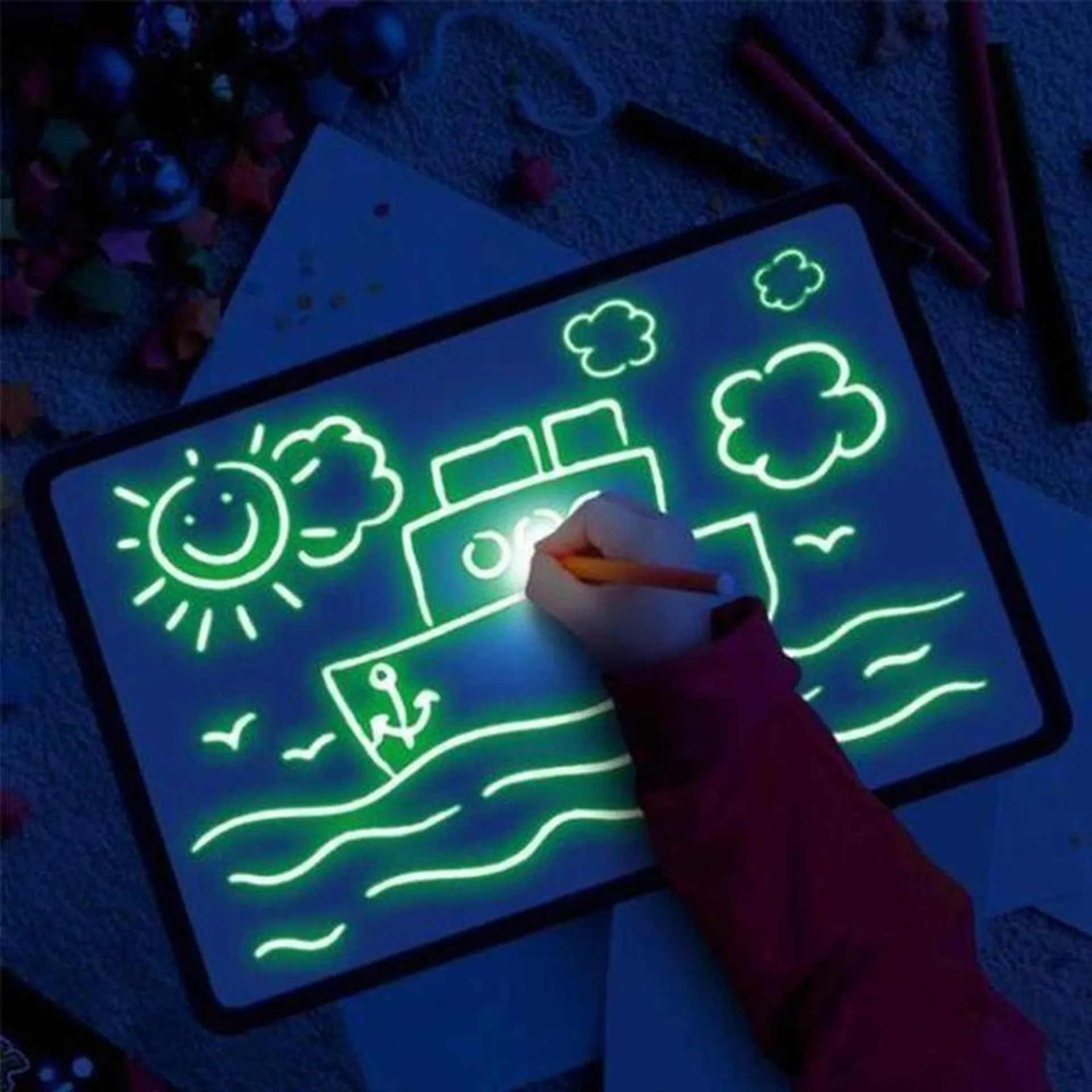Customizable Magic Luminous Drawing Board Cork Boards