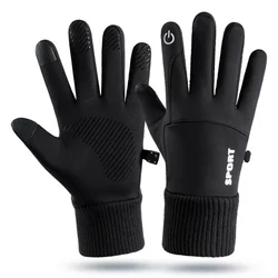 Waterproof Windproof Insulated Touch Screen Winter Outdoor Gloves - 10Pairs (Black)