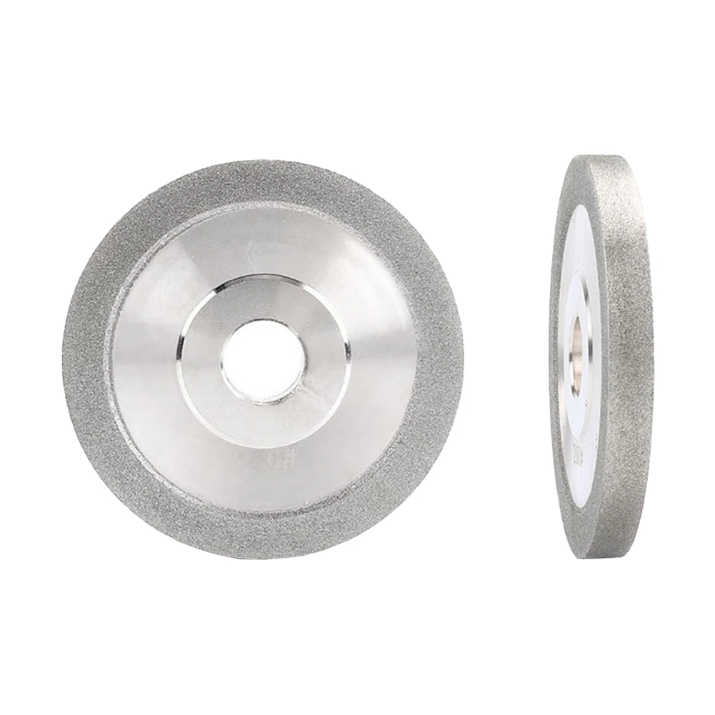 

1pc 100/125/150mm Electroplated Diamond Grinding Wheel 150/200grit Grinder Disc Sharpener Abrasive Milling Cutter For Glass Tile