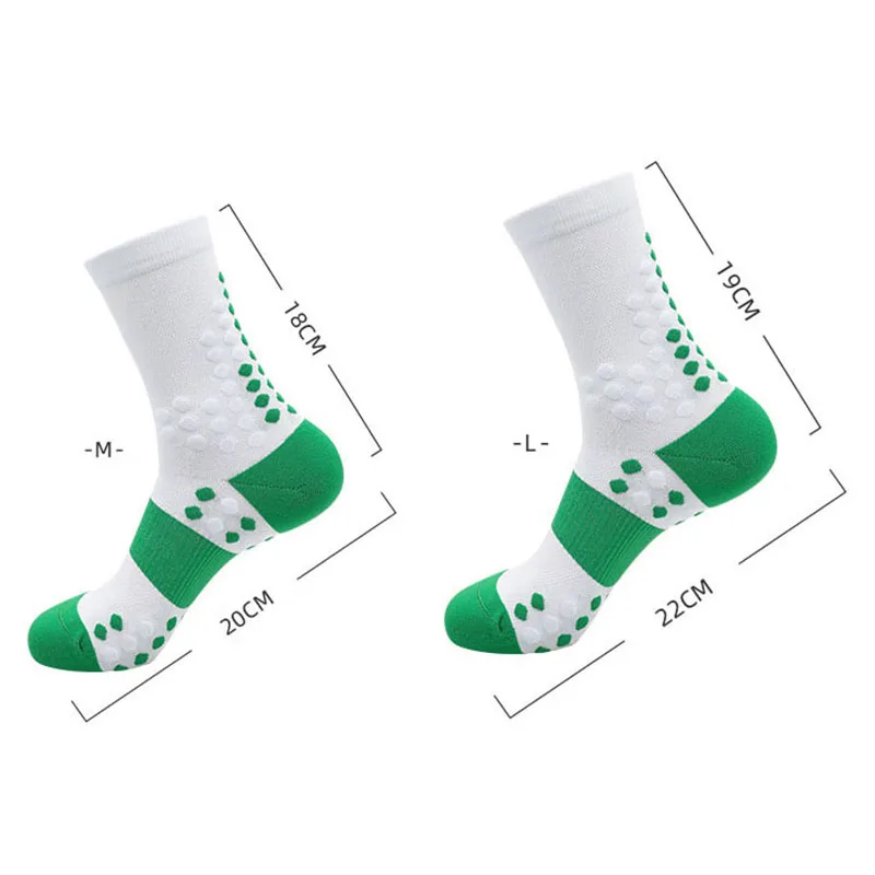 Running Compression Socks Colorblock Marathon Sport Crew Sock For Man Woman Cycling sports socks cycling socks compression socks fitness sports socks sport socks
