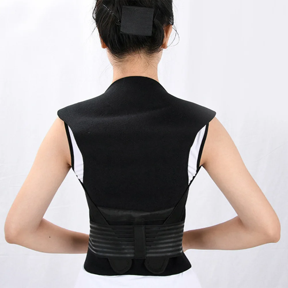 

Home Self-heating Neck Protector Back Protector Belt Magnet Physiotherapy Hot Compress Warm Vest Vest Protective Gear Adjustable