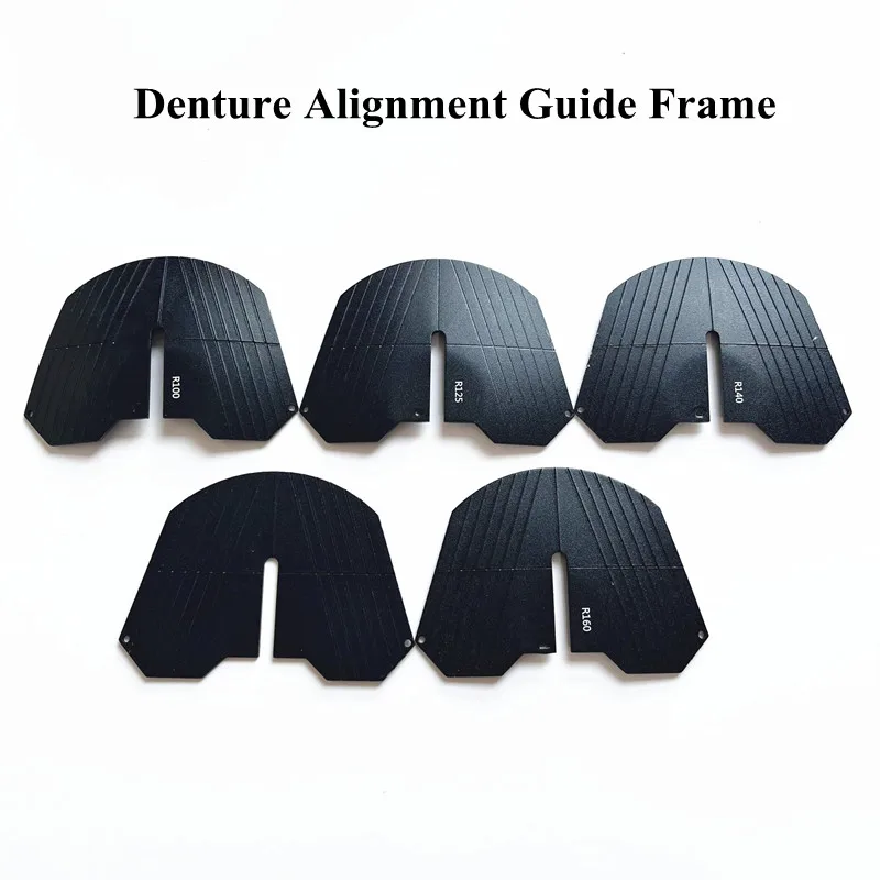 

Dental Denture Alignment Guide Frame Magnetic Base Plate Fit Amann Girrbach 5Pcs/Kit