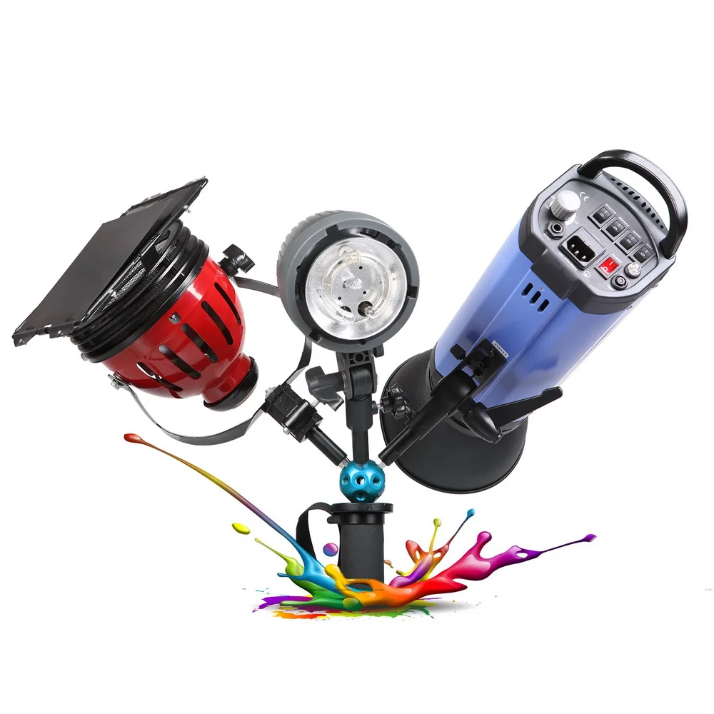 Selens Photography Equipment Multifunzionale Fai Da Te Magic Ball 3/8 Fori Per Studio Treppiede Light Stand Staffa Connect Stick