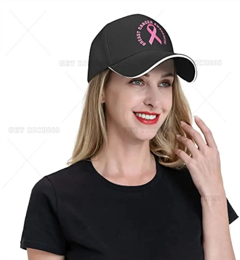Baseball Cap Men Women Adjustable Plain Dad Hats Low Profile Solid Ball Cap  Black