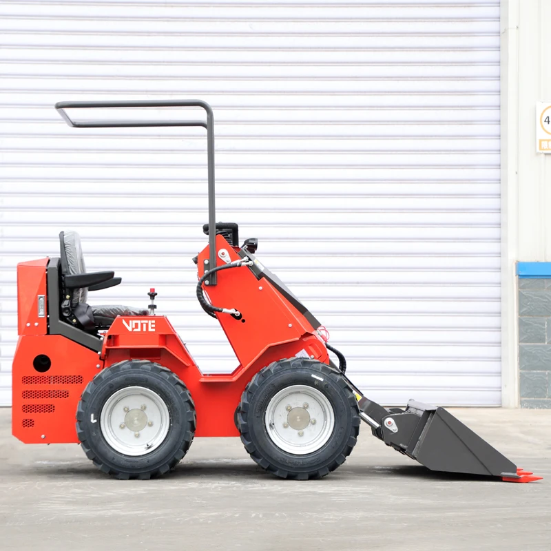 Mini Skid Steer Loader Epa Engine Wheel Track Bucket One-Year After-Sale Service Multi-Functional customized