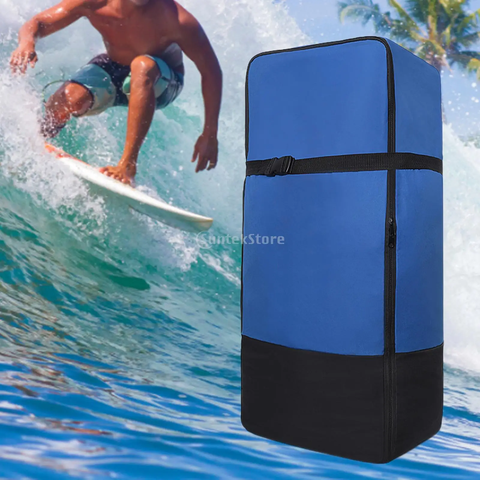 Inflatable Paddle Board Backpack Carrier Lightweight Nylon Large Capacity Paddleboard Backpack for Surfboard Kayak Water Sports