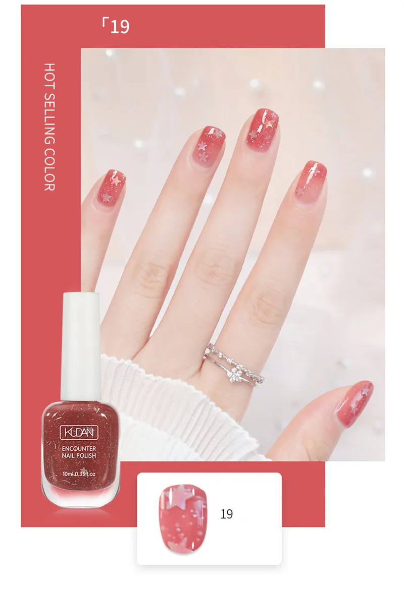 40 Colors Long Lasting Water Based Peelable Nail Polish Varnish_voghion.com