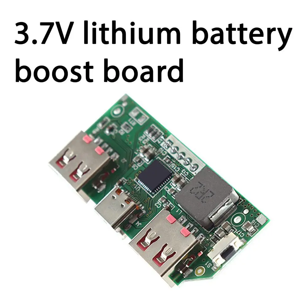 3.7V 리튬 배터리 부스트 보드 5V 3A 디지털 디스플레이 고속 충전 뱅크 모듈 IP5356 TYPE-C 마이크로 USB 모바일 파워 메인보드