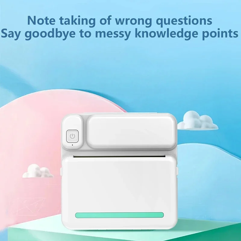 Pocket Printer C19 MINI Print Portable Thermal Printer 58mm Printing Wireless Bluetooth Android IOS